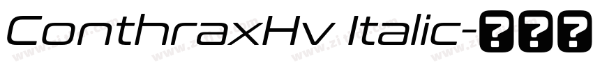ConthraxHv Italic字体转换 ConthraxHv Italic字体转换
